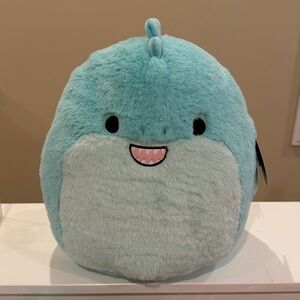NWT 12” Essy the Eel FUZZAMALLOW Squishmallow - Ultra Rare